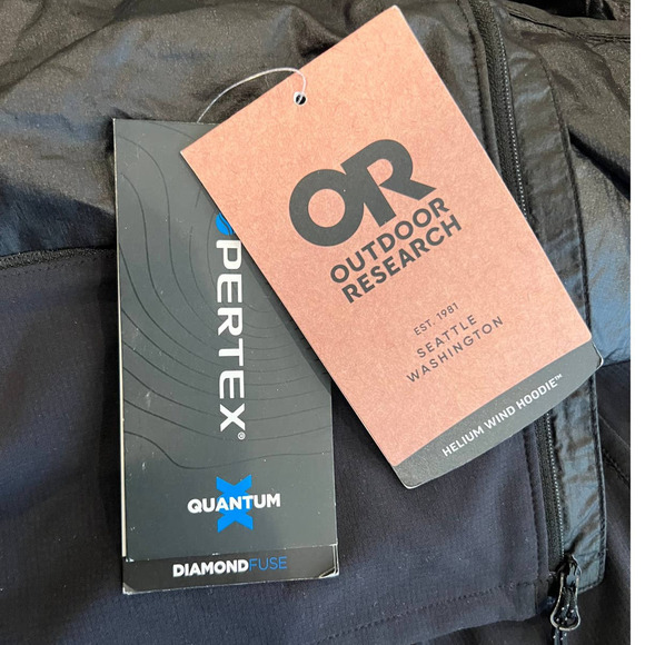 NWT Outdoor Research Women's Helium Wind Hoodie (M) - Picture 9 of 12